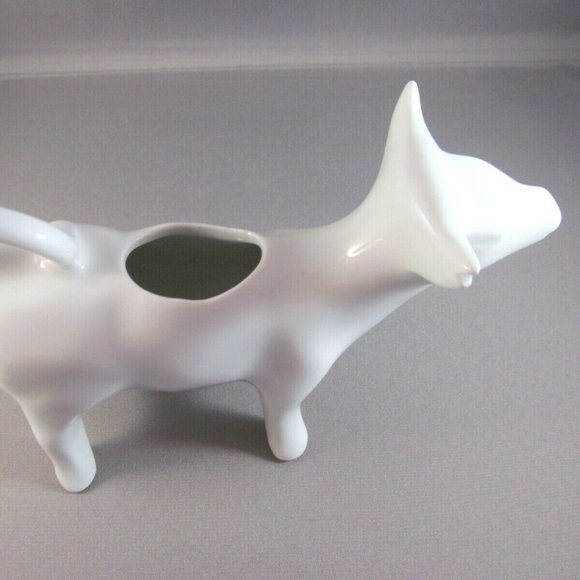 Vintage Porcelain Pillivuyt Cow Creamer France - Picture 11 of 12